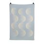 Røros Tweed Lammwolldecke Moon 135 x 200 cm von Røros Tweed Crescent Blue