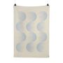 Røros Tweed Lammwolldecke Moon 135 x 200 cm von Røros Tweed Crescent Blue