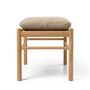 Carl_Hansen_Son_OW149_Footstool_Eiche_geolt_Terra_Leder_Marble