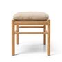 Carl_Hansen_Son_OW149_Footstool_Eiche_geolt_Terra_Leder_Lime