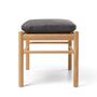 Carl_Hansen_Son_OW149_Footstool_Eiche_geolt_Terra_Leder_Raku