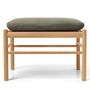Carl_Hansen_Son_OW149_Footstool_Eiche_geolt_Terra_Leder_Jade