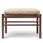 Carl_Hansen_Son_OW149_Footstool_Nussbaum_Terra_Leder_Lime