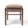 Carl_Hansen_Son_OW149_Footstool_Nussbaum_Terra_Leder_Marble