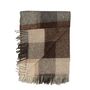 Røros Tweed Lammwolldecke Myrull 140 x 220 cm von Røros Tweed Beige