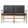 Carl Hansen & Søn OW149-2 Sofa von Carl Hansen & Son Terra Raku 20367, Eiche geölt