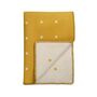 Røros Tweed Lammwolldecke Pastille 135 x 200 cm von Røros Tweed Sun Yellow