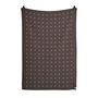 Røros Tweed Lammwolldecke Pastille 135 x 200 cm von Røros Tweed Black and White