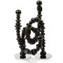 Pols Potten Kerzenhalter Beads von Pols Potten Schwarz