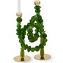 Pols Potten Kerzenhalter Beads von Pols Potten Dunkelgrün