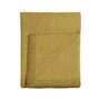 Røros Tweed Lammwolldecke Una 150 x 200 cm von Røros Tweed Ocker