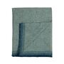 Røros Tweed Lammwolldecke Una 150 x 200 cm von Røros Tweed Blau