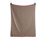 Røros Tweed Lammwolldecke Una 150 x 200 cm von Røros Tweed Grün/Rot