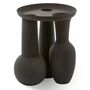 Pols Potten Vase mit Teller Roman von Pols Potten Schwarz