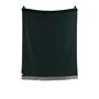 Røros Tweed Lammwolldecke Vega 150 x 210 cm von Røros Tweed Dunkelgrün