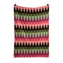 Røros Tweed Lammwolldecke Åsmund Bold 135 x 200 cm von Røros Tweed Rosa/Grün