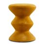 Pols Potten Polsterhocker Zig Zag Soft von Pols Potten Gelb