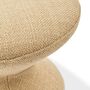 Pols Potten Polsterhocker Zig Zag Soft von Pols Potten Beige