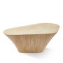 Pols Potten Ovaler Couchtisch in Marmoroptik von Pols Potten Beige, M