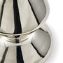 Pols Potten Metallhocker Zig Zag von Pols Potten Silber