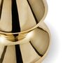 Pols Potten Metallhocker Zig Zag von Pols Potten Gold