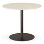 Ethnicraft_26516_Blend_dining_table_varnished_Microcement_Off_White_top_round_with_base_metal_Dark_Bronze_front_cut_HQ
