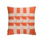 Røros Tweed Lammwollkissen Kvam 50 x 50 cm von Røros Tweed Orange