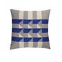 Røros Tweed Lammwollkissen Kvam 50 x 50 cm von Røros Tweed Blue