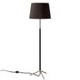 Santa & Cole Stehleuchten Pie de Salón G1 von Santa & Cole Black Ribbon, Chrome-Plated