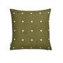 Røros Tweed Lammwollkissen Pastille 50 x 50 cm von Røros Tweed Green Moss