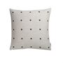 Røros Tweed Lammwollkissen Pastille 50 x 50 cm von Røros Tweed Black and White