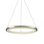Santa & Cole Pendelleuchte Nimba 120 von Santa & Cole Hellrosa RAL 3015, Weiss / Weiss, Matte finish. Dimmable DALI