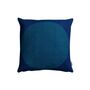 Røros Tweed Lammwollkissen Åsmund Bold 50 x 50 cm von Røros Tweed Gelb/Blau