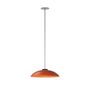 Santa & Cole Pendelleuchte HeadLed Metallic S von Santa & Cole Hematite Red, 8 M / 315", White Built-In (Not Dimmable)