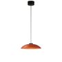 Santa & Cole Pendelleuchte HeadLed Metallic S von Santa & Cole Hematite Red, 3 M / 118.1", Black Surface (Not Dimmable)