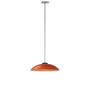 Santa & Cole Pendelleuchte HeadLed Metallic S von Santa & Cole Hematite Red, 3 M / 118.1", White Built-In (Not Dimmable)