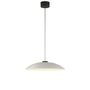 Santa & Cole Pendelleuchte HeadLed Metallic M von Santa & Cole White, 3 M / 118.1", Black Surface Dimmable 1-10V