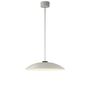 Santa & Cole Pendelleuchte HeadLed Metallic M von Santa & Cole White, 3 M / 118.1", White Surface Dimmable DALI