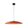 Santa & Cole Pendelleuchte HeadLed Metallic L von Santa & Cole Hematite Red, 8 M / 315", Black Surface Dimmable DALI