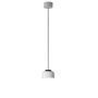 Santa & Cole Pendelleuchte HeadLed Ceramic S von Santa & Cole Hellrosa RAL 3015, White, Weiss / Weiss, 3 M / 118.1", White Surface Dimmable 1-10V