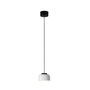 Santa & Cole Pendelleuchte HeadLed Ceramic S von Santa & Cole Hellrosa RAL 3015, White, Weiss / Weiss, 8 M / 315", Black Surface Dimmable DALI