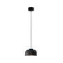 Santa & Cole Pendelleuchte HeadLed Ceramic L von Santa & Cole  Hellrosa RAL 3015, Black, Weiss / Weiss, 8 M / 315", Black Surface Dimmable DALI