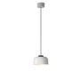Santa & Cole Pendelleuchte HeadLed Ceramic L von Santa & Cole  Hellrosa RAL 3015, White, Weiss / Weiss, 3 M / 118.1", White Surface (Not Dimmable)