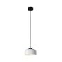 Santa & Cole Pendelleuchte HeadLed Ceramic L von Santa & Cole  Hellrosa RAL 3015, White, Weiss / Weiss, 8 M / 315", Black Surface (Not Dimmable)