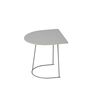 Muuto Couchtisch Airy von Muuto Grey, Half Size