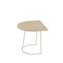 Muuto Couchtisch Airy von Muuto Lacquered Oak Veneer / Off-White, Half Size