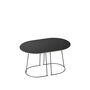 Muuto Couchtisch Airy von Muuto Black, Small