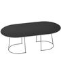 Muuto Couchtisch Airy von Muuto Black, Large