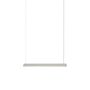 Muuto Pendelleuchte Linear von Muuto Grau, L: 87.2 cm