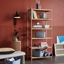 Huebsch Library Shelf Unit Large Natural